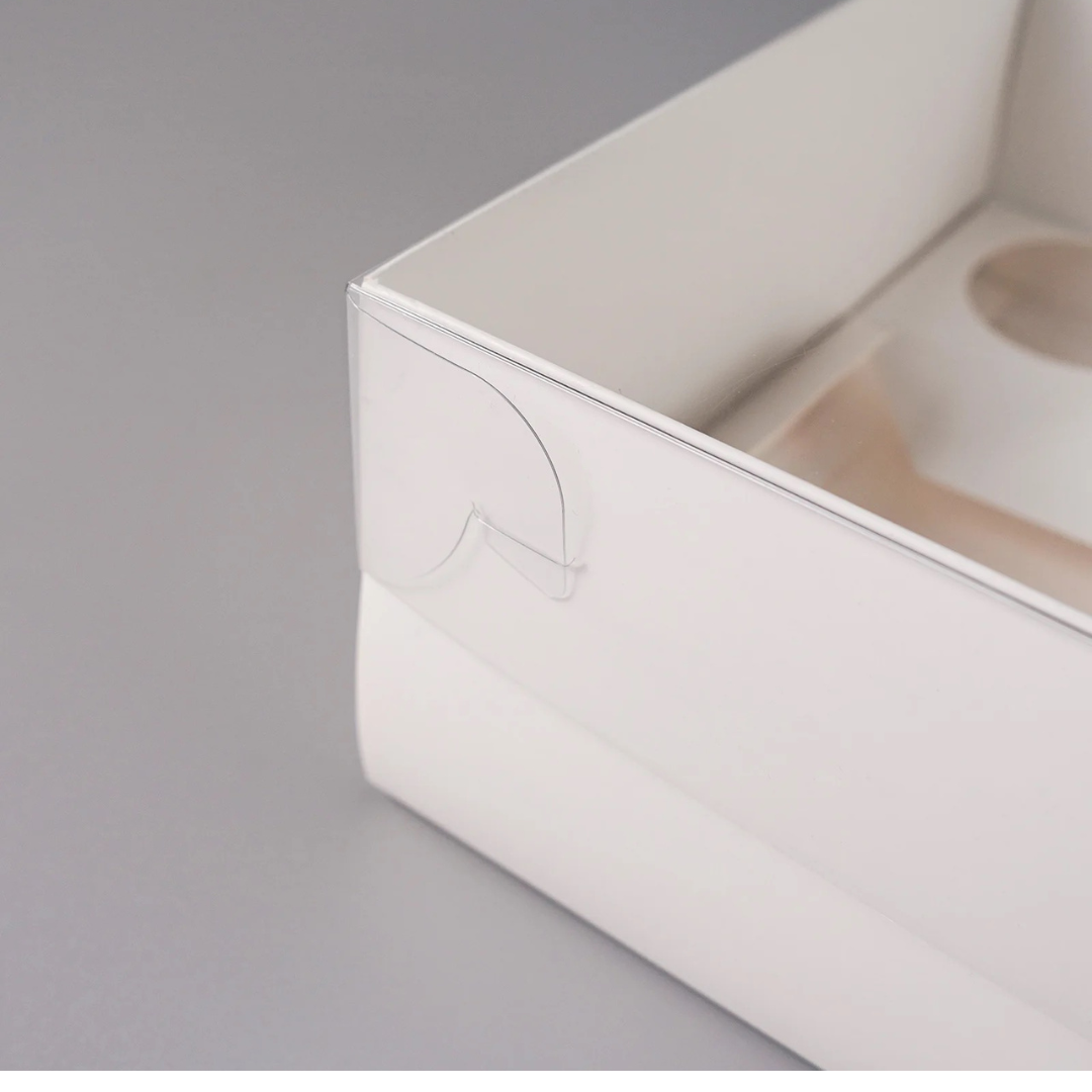 Eco-Friendly Bento Box for 2 Cupcakes and Cake Board – Perfect for Bakers image 4