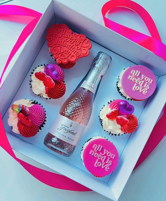 Cupcake & Bottle box with Clear Lid 10in x10in x 5in (Wholesale) image 0