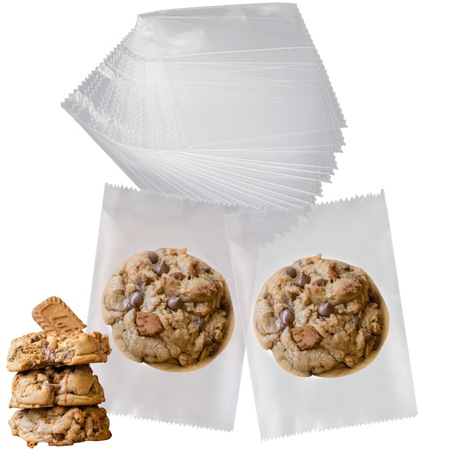 Clear Transparent Food-Grade Heat Sealable Bags | Moisture-Resistant Package image 0